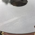 Komplett Set Feuerplatte 80cm + VA Grilleinsatz + Abstandshalter Plancha #20B photo review